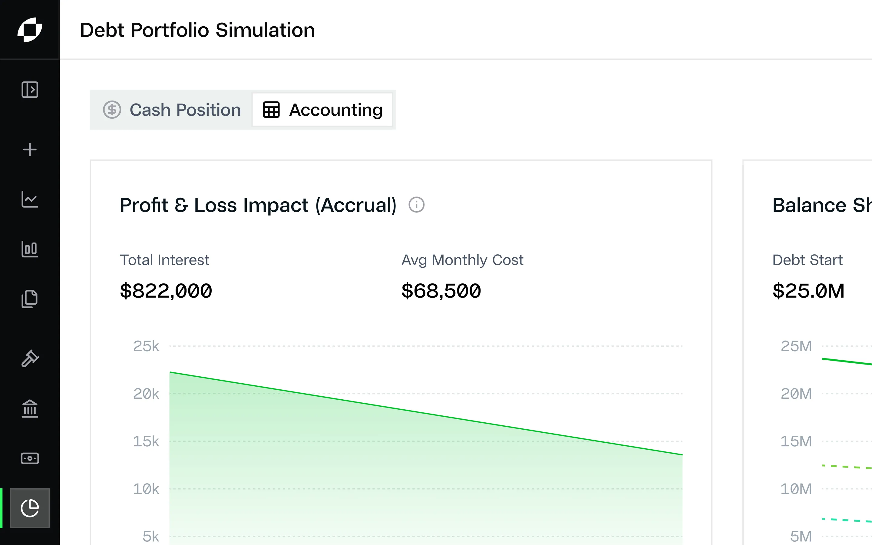 Onefin product screenshot