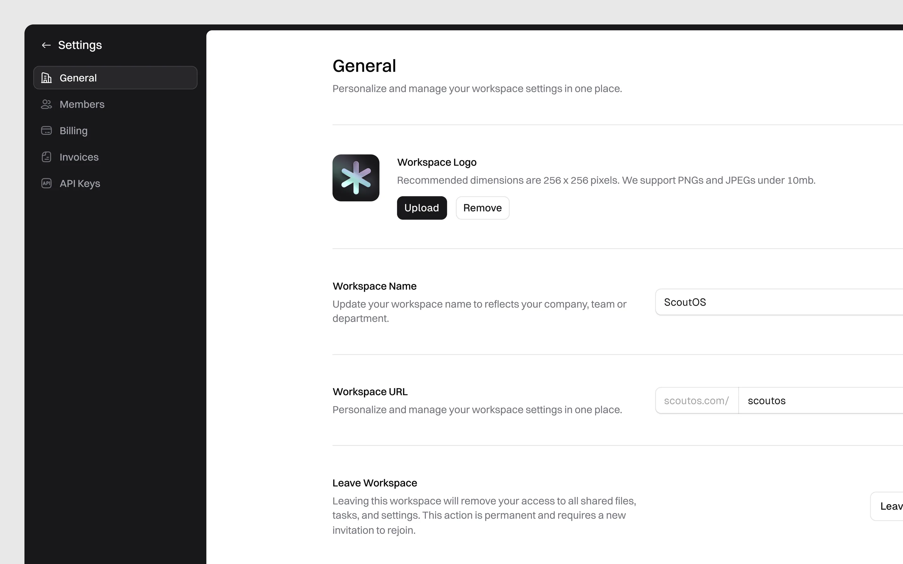 Scout product screenshot