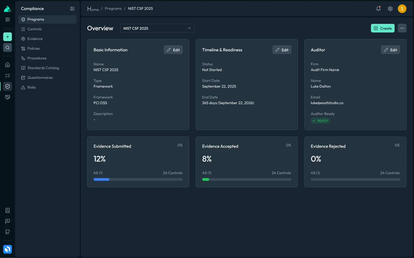 Dark mode interface