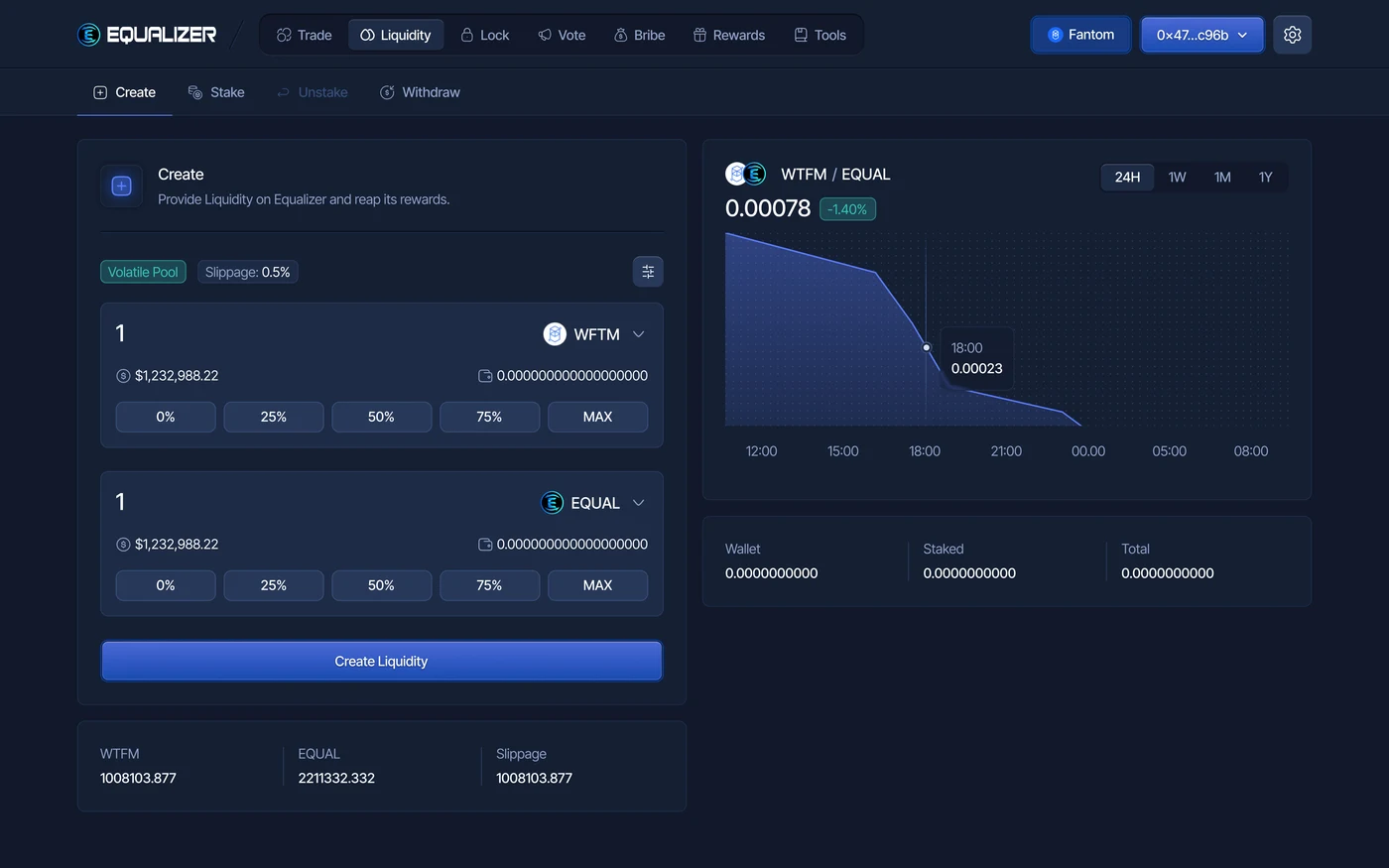 Manage pools