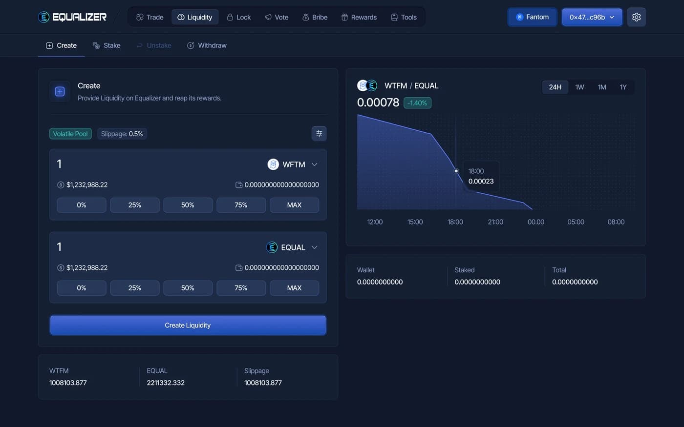 Manage pools